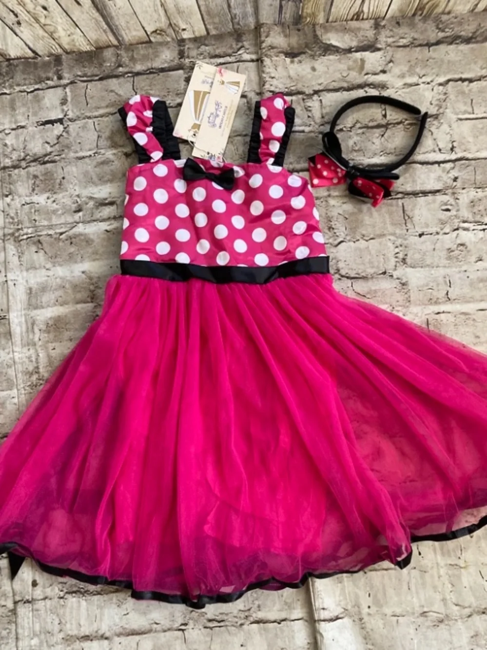 🎃🔥 NWT IBTOM Castle cartoon princess toddler(girl) costume dress .